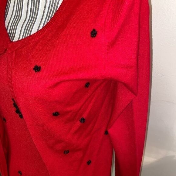 BCBG MAXAZRIA WOMENS SWEATER WITH MATCHING CARDIGAN SIZE S - Picture 5 of 7